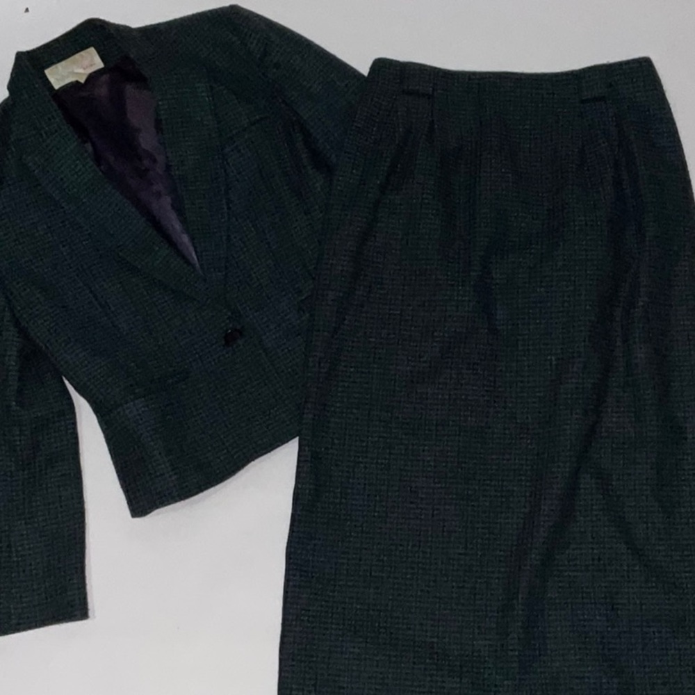 Haberdasher Skirt Suit, 9/10, Tweed - Picture 1 of 14